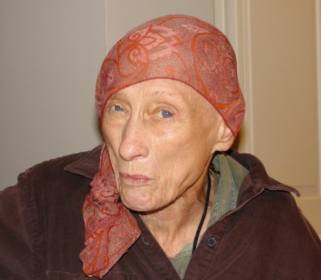 mom's stylish head scarf